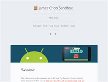 Tablet Screenshot of jamescho7.com